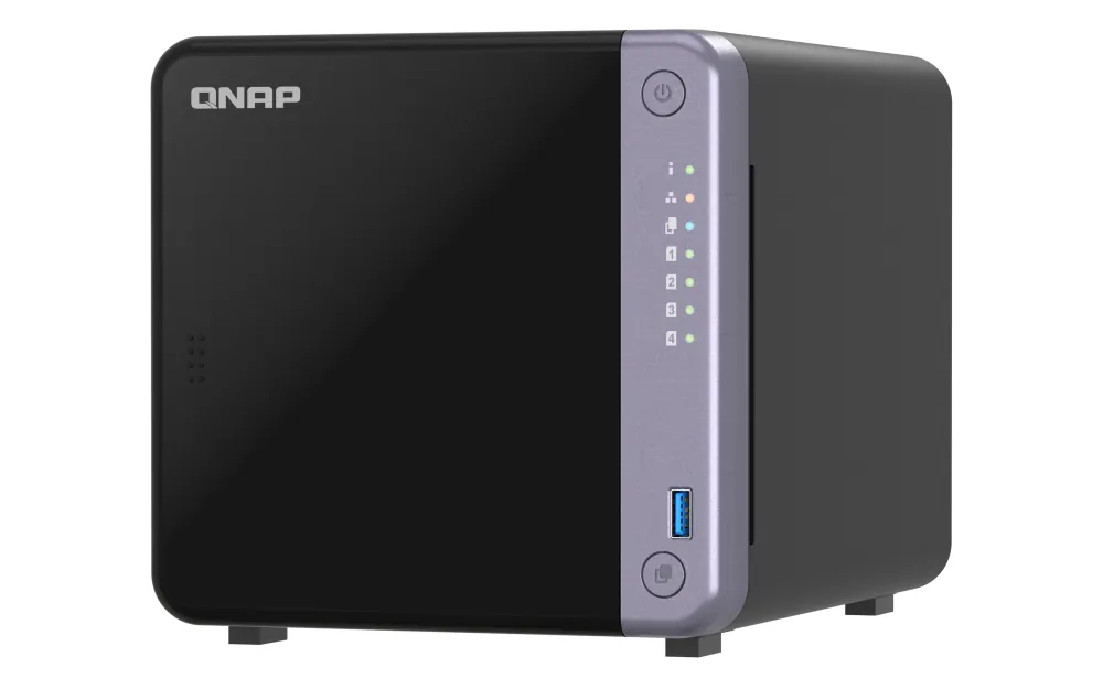 QNAP Ts-432x-4g 4 Slot 2x2.5GBE 1x10GBE SFP Port USB3.2 Nas Depolama Ünitesi