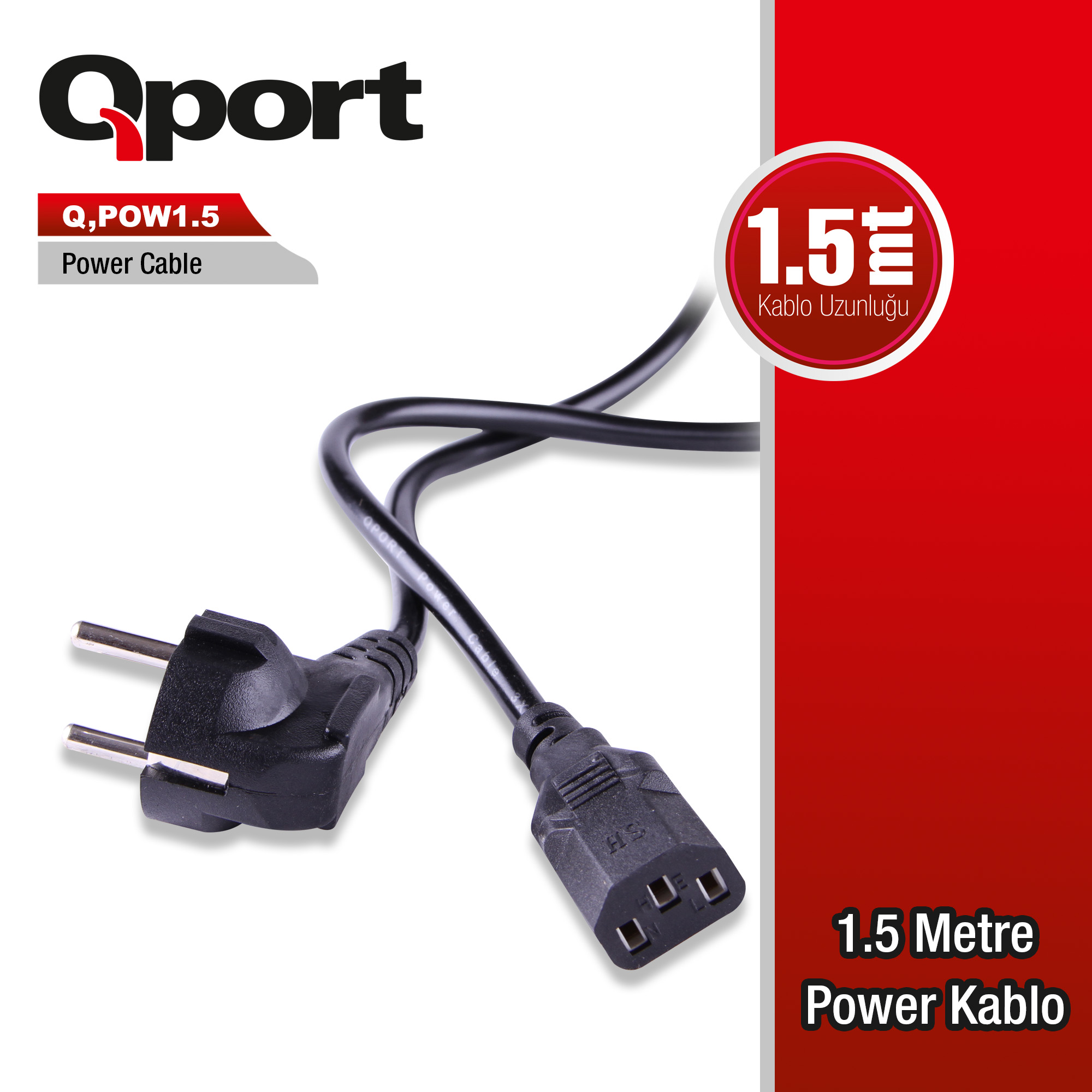 Power Kablosu (Q-Pow1.5)