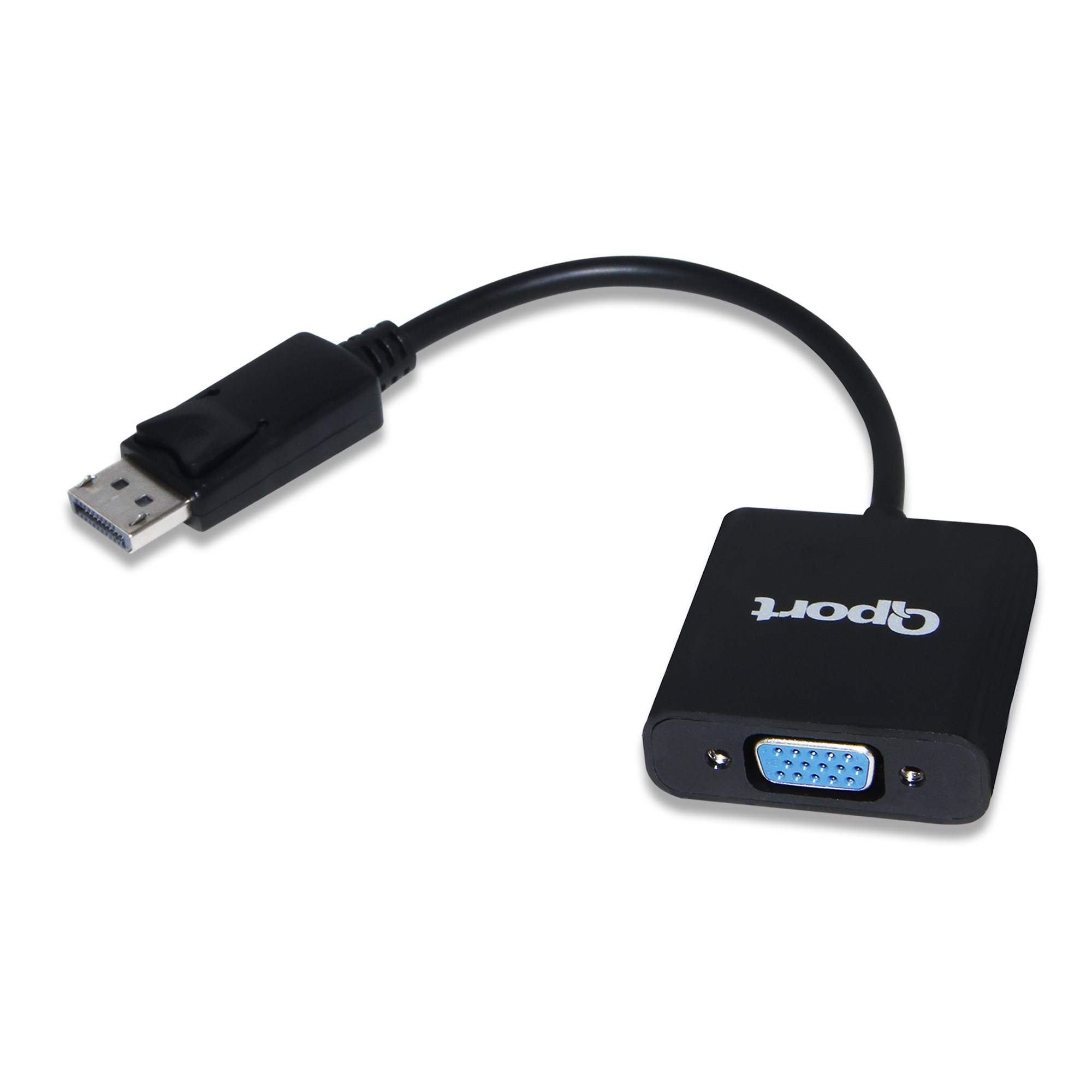 Qport (Q-DP-VGA) Display Port to VGA Çevirici