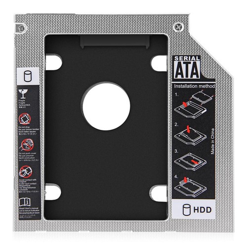 Qport (Q-HDK9) 2.5" HDD/SSD Uyumlu Çevirici 9.5" Optik Sata Kızak