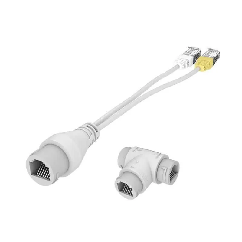 Qport Q-Splpoe1 PoE Splitter 2in1 AG Konnektoru + 3 Yollu RJ45 Konnektoru