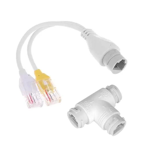 Qport Q-Splpoe1 PoE Splitter 2in1 AG Konnektoru + 3 Yollu RJ45 Konnektoru