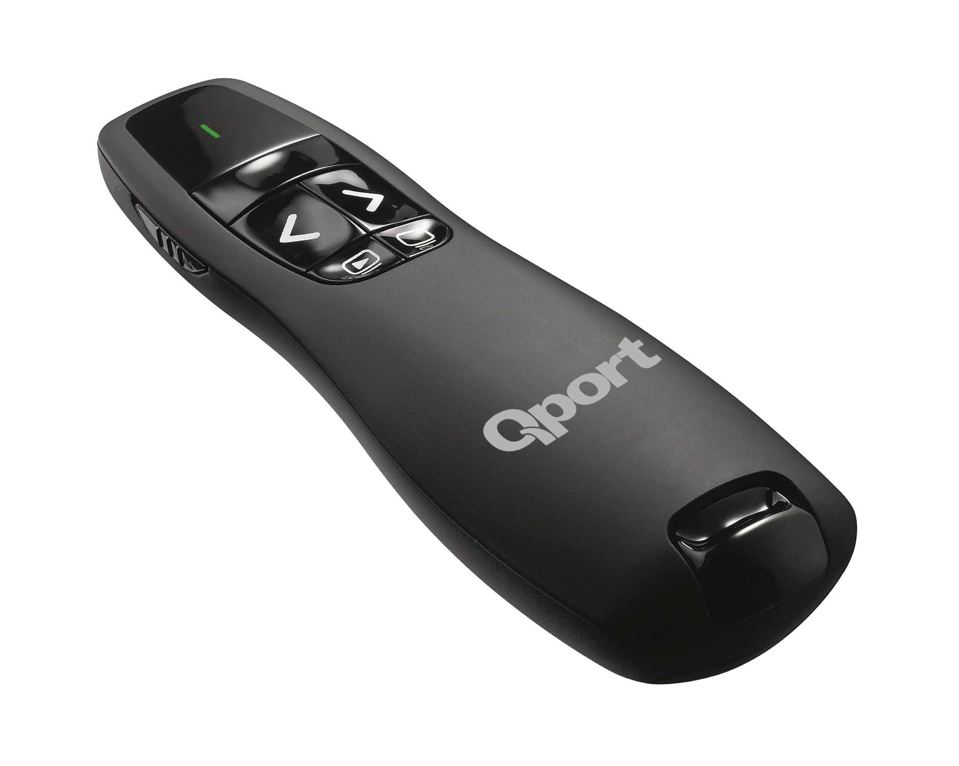 Qport (Q-Sun400) 2.4GHz Kırmızı Lazerli Sunum Kumandası Siyah