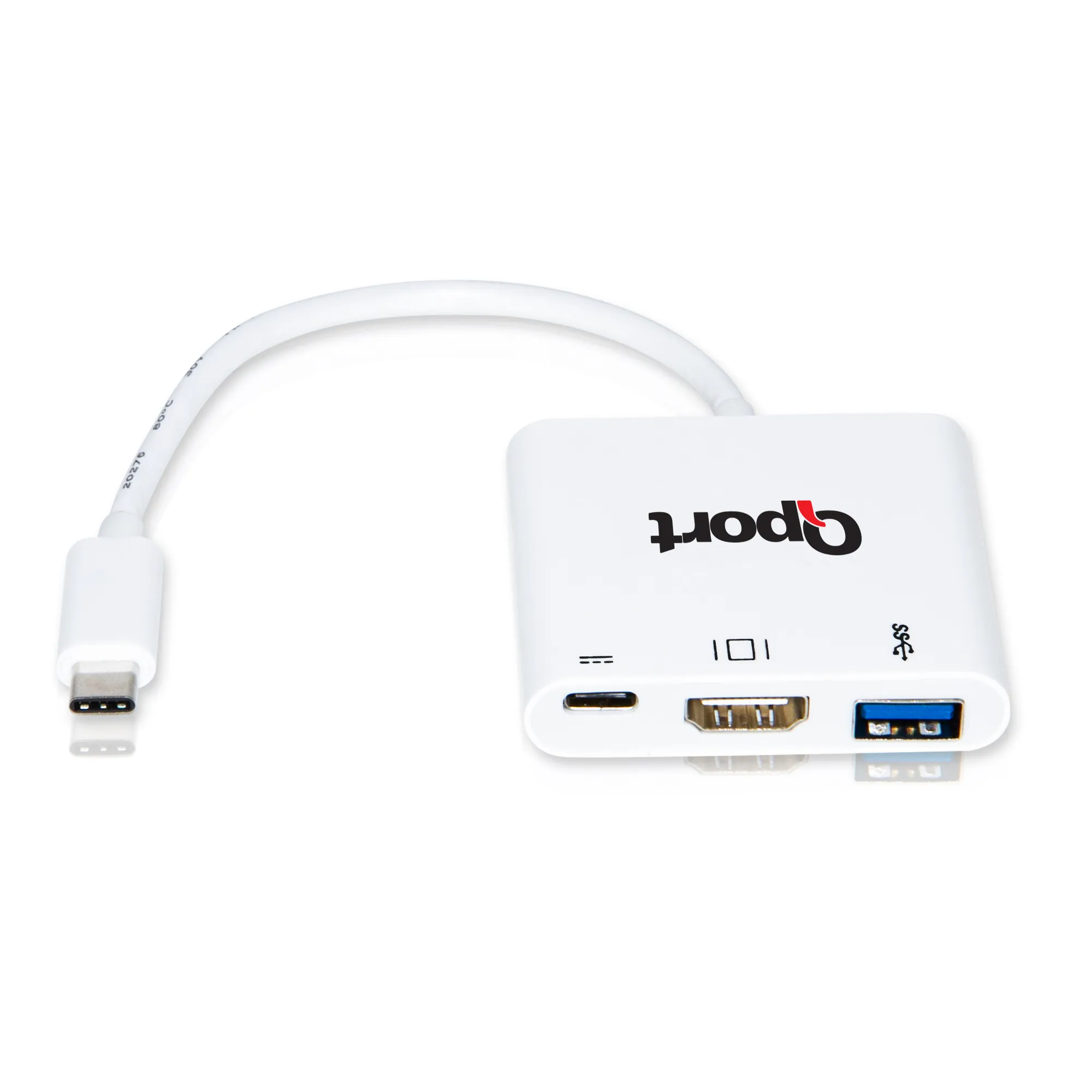 Qport (Q-TH03) Type-C to HDMI/USB3.0/Type-C(F) Cevirici
