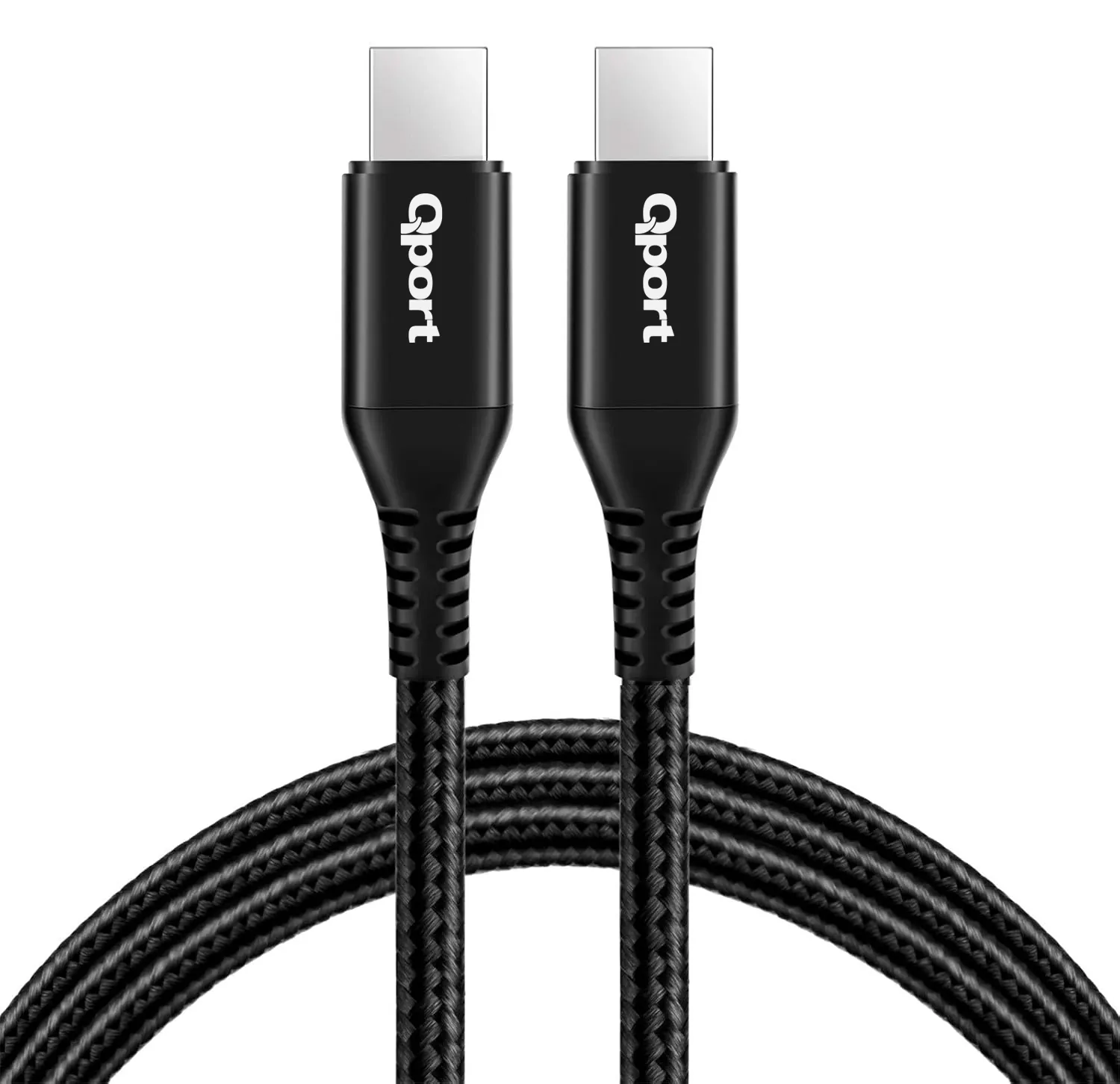 Qport Q-Type-C1 1.5m Type-C 100W Süper Hızlı PD Şarj ve Data Kablosu