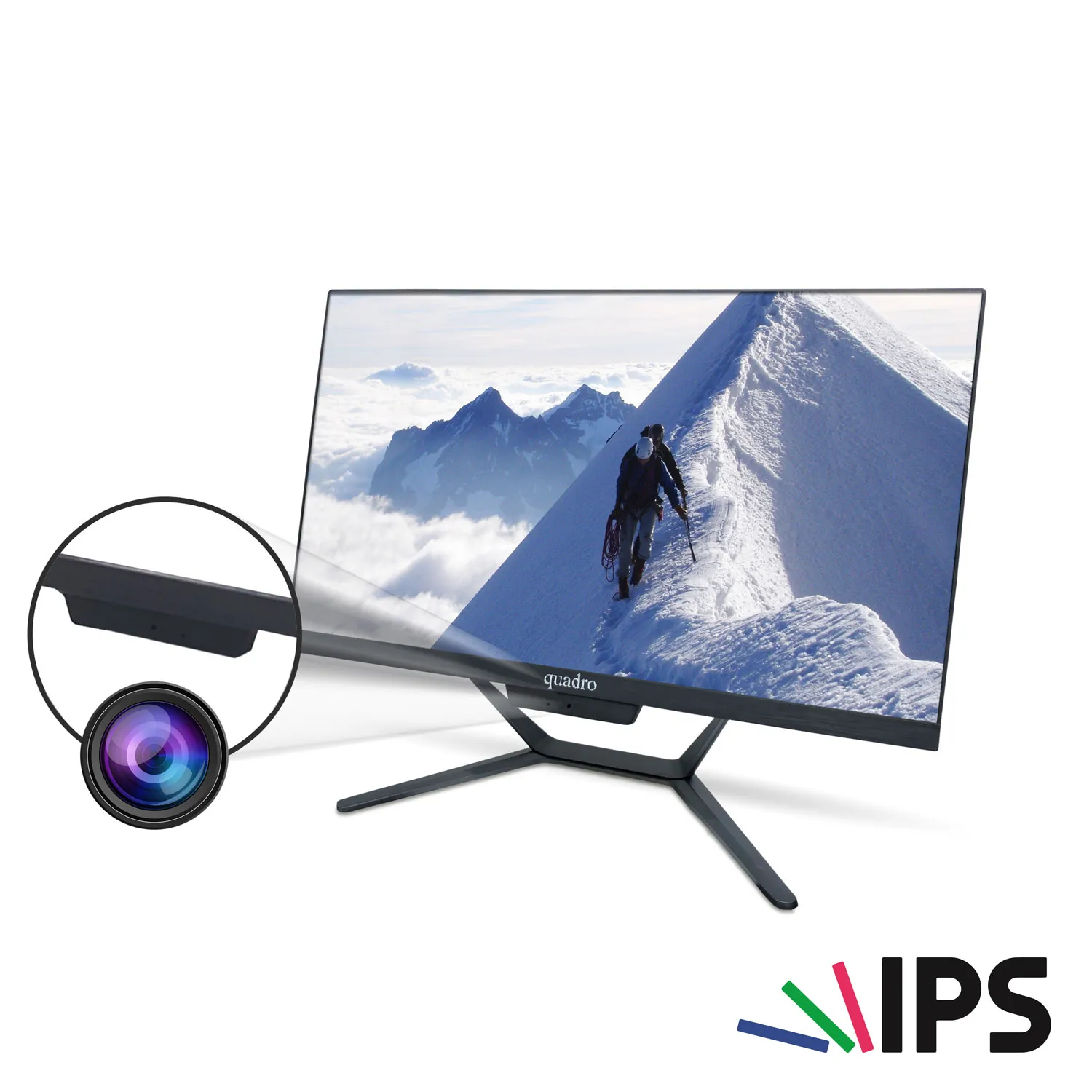 Quadro AIO Stark H8122-49824 i5-4690T 8GB 240GB SSD 21.5" DOS