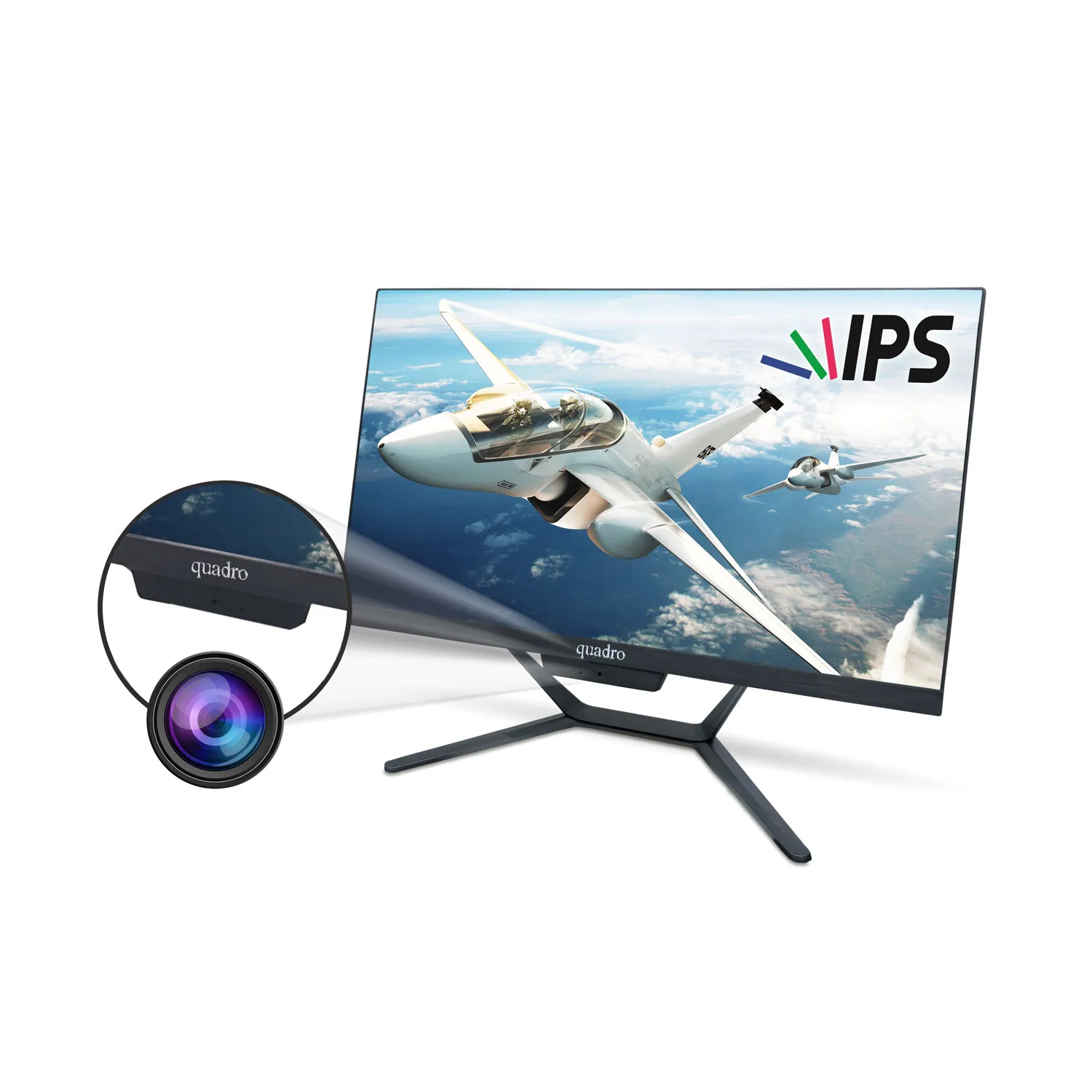 Quadro Aio Stark H8124-40824 i3-4130t 8gb 240gb Ssd 23.8" Dos