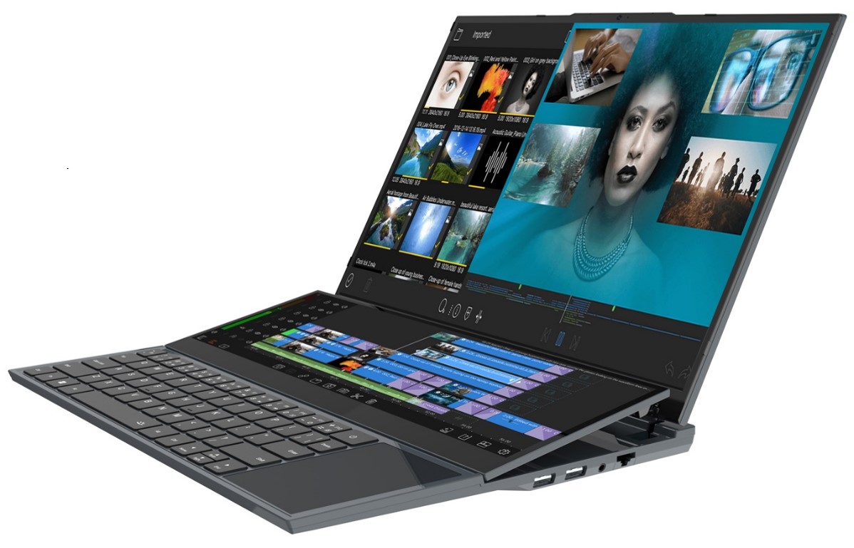 Quadro Diamond Duo DS3212N i7-10850H 16GB 1TB SSD 16" DOS +14" Dok Dual Ekran