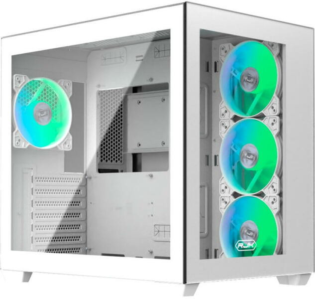 Raijintek Paean C7 4x12cm ARGB Fan USB3.0 ATX Beyaz Kasa (RJ-0R20B00235)