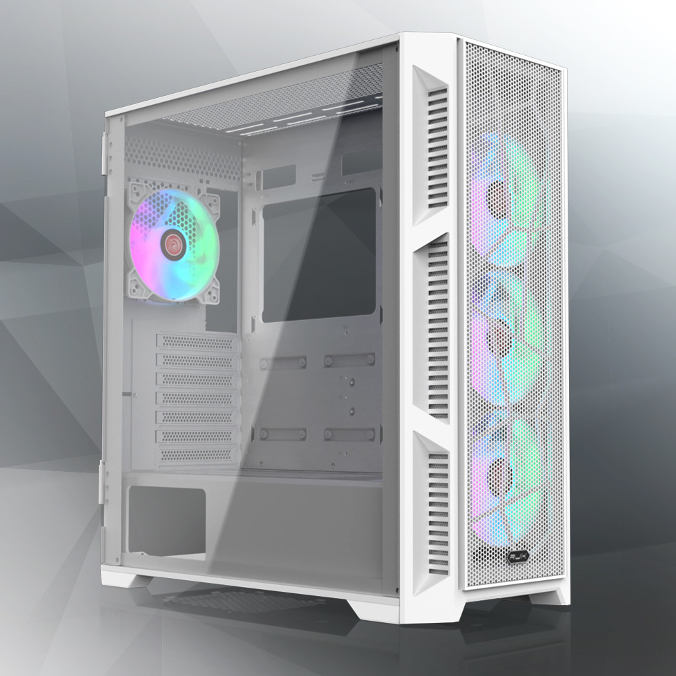 Raijintek Ponos Ultra MS4 4x12cm ARGB Fan USB3.0 ATX Beyaz Kasa