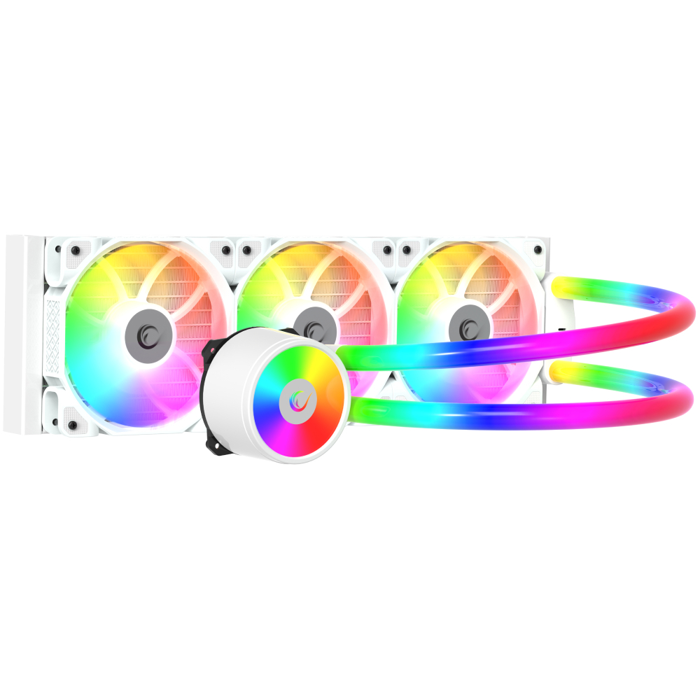 Rampage IceBlade C8 360mm ARGB 1851/1700/1200/AM5/AM4 Sıvı Soğutma Beyaz