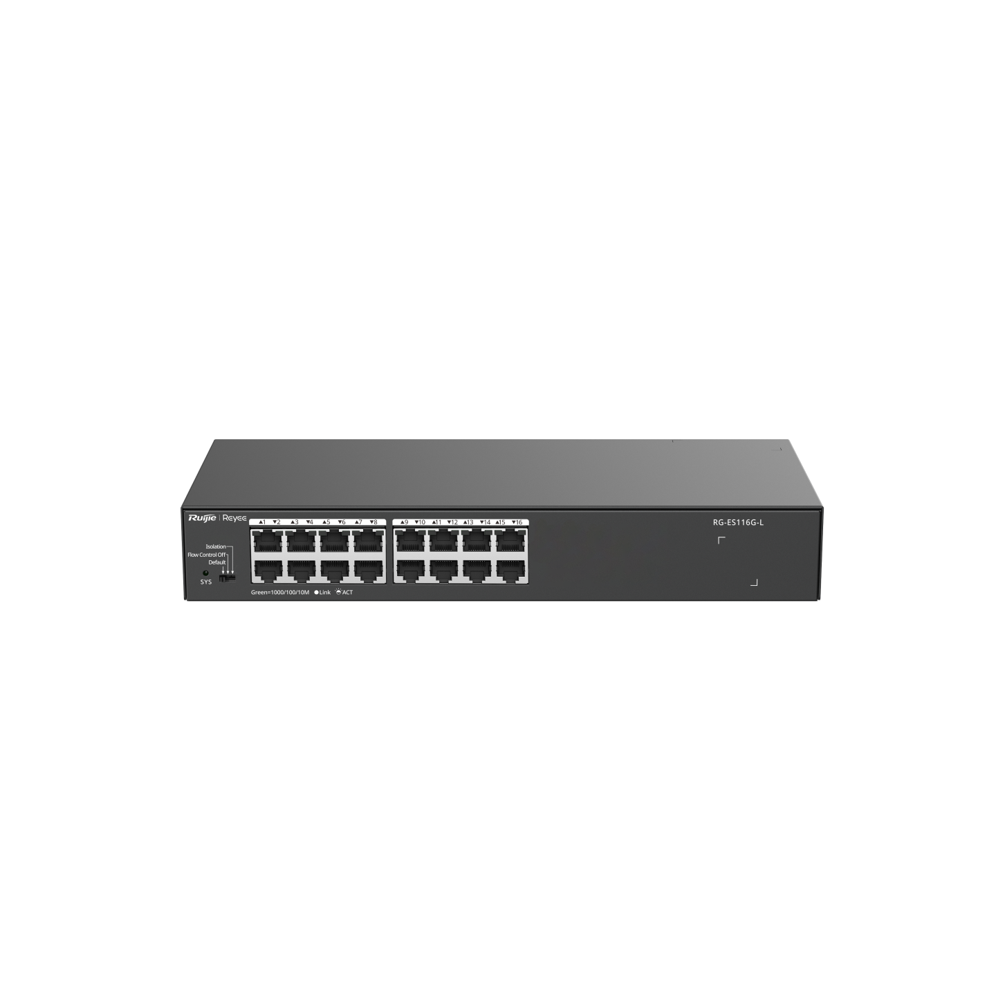 Ruijie Reyee RG-ES116G-L 16 Port 10/100/1000 Yönetilemez Switch