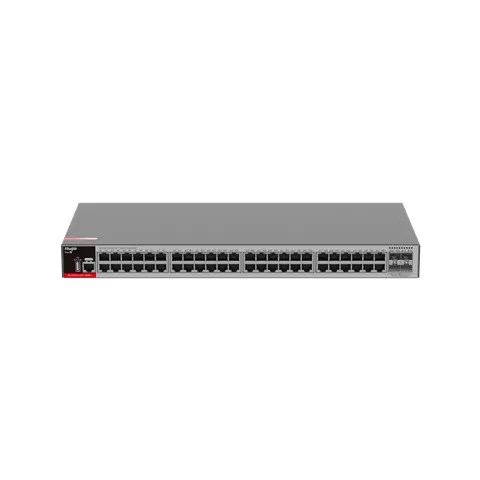 Ruijie RG-S2915-48GT4MS-L 48 Port 10/100/1000 4 Port 1/2.5GE SFP Yönetilebilir Switch