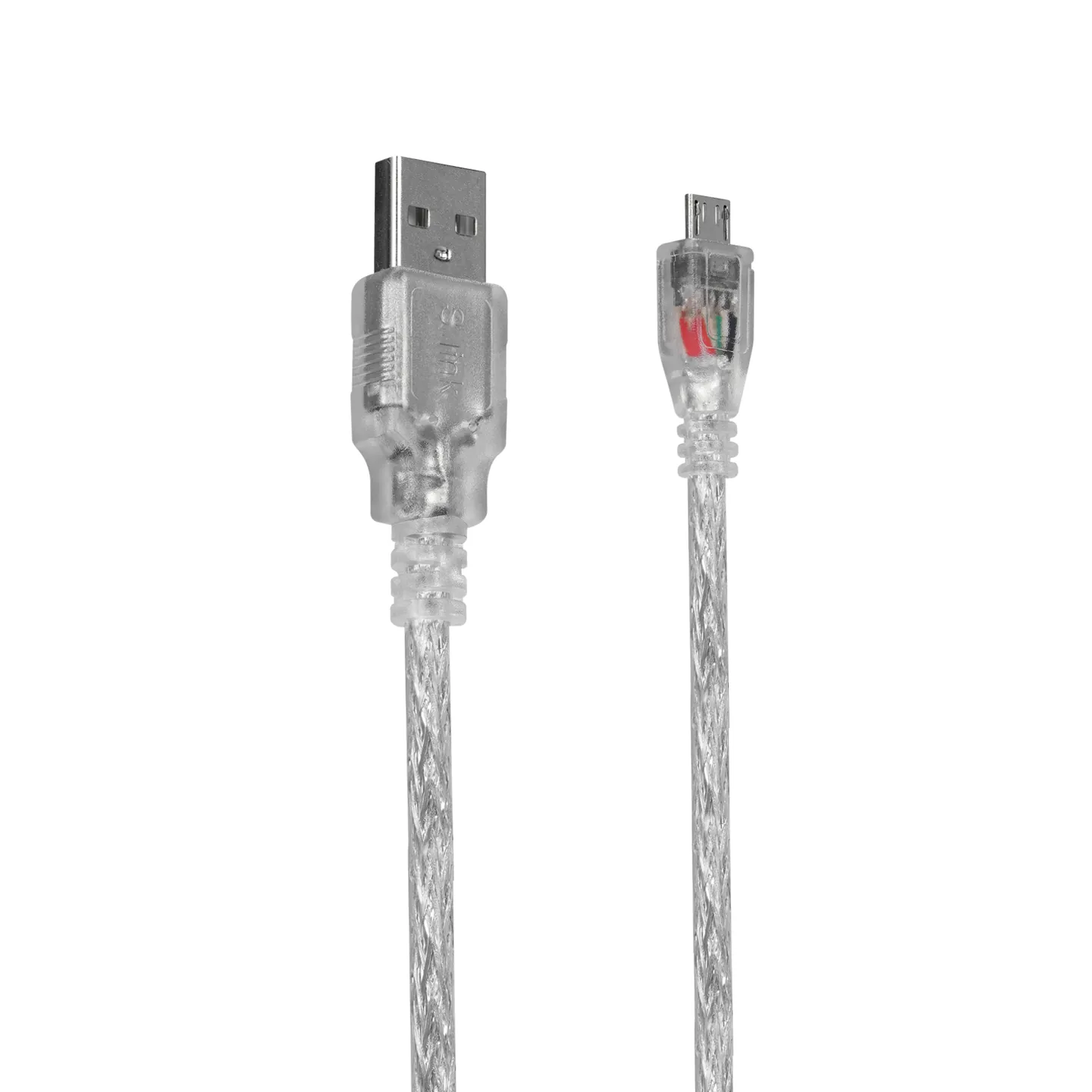 S-Link SL-UK55 USB 2.0 5m Şeffaf USB AM/Mini 5Pin Kablo