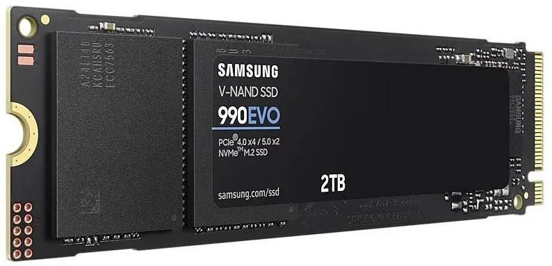 Samsung 990 Evo 2 TB NVMe Gen5 SSD 5000-4200 (MZ-V9E2T0BW)