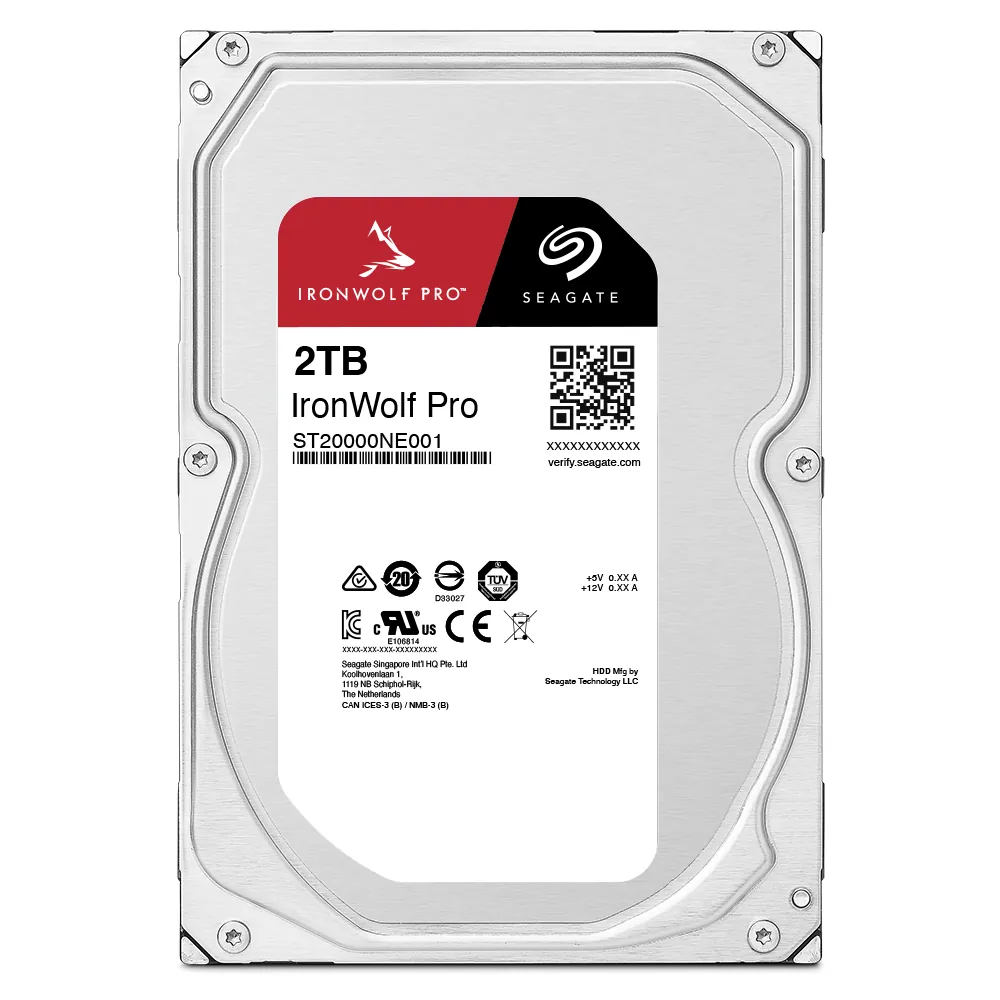 Seagate IronWolf 2 TB 256MB SATA3 180TB/Y NAS (ST2000VN003)