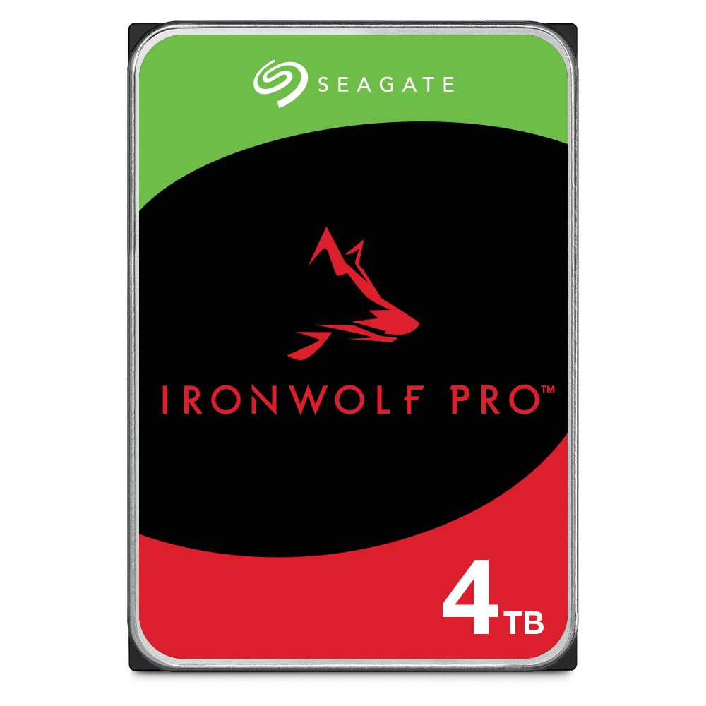 Seagate IronWolf Pro 4 TB 7200RPM 256MB SATA3 550TB/Y RV NAS