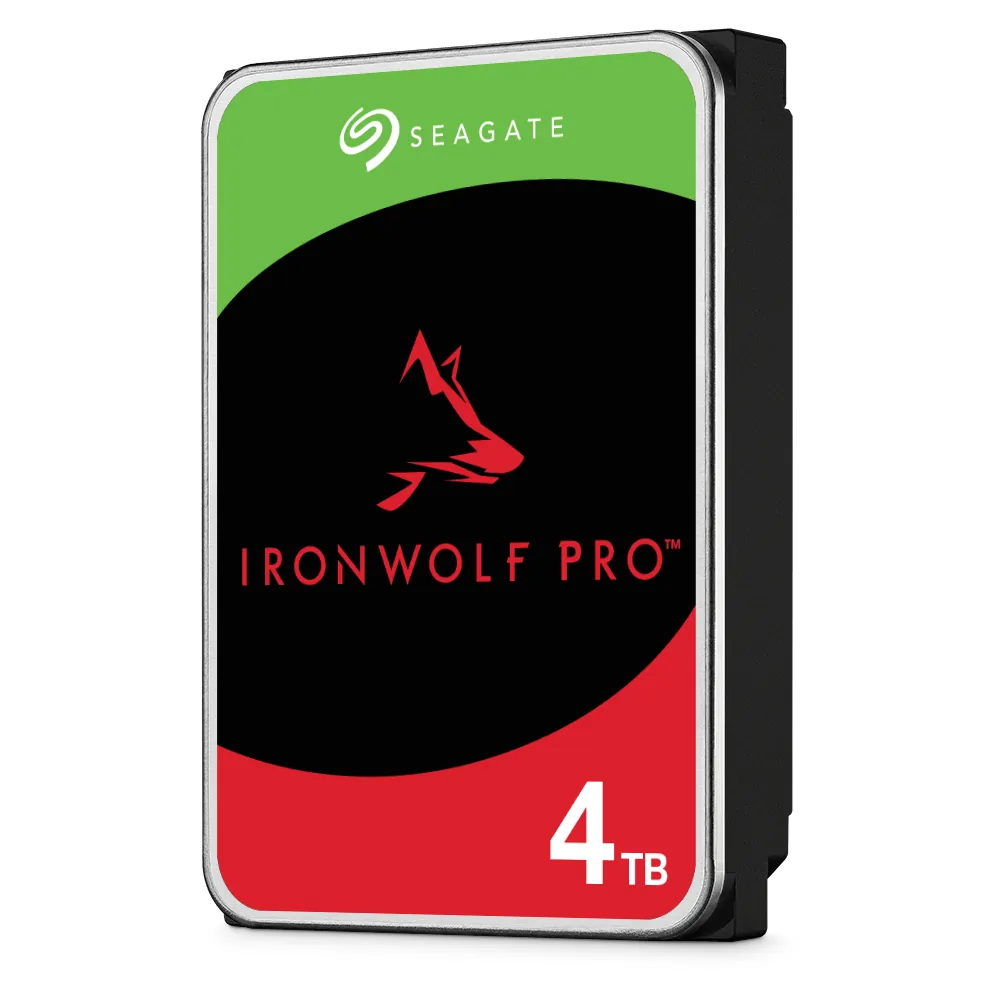 Seagate IronWolf Pro 4 TB 7200RPM 256MB SATA3 550TB/Y RV NAS