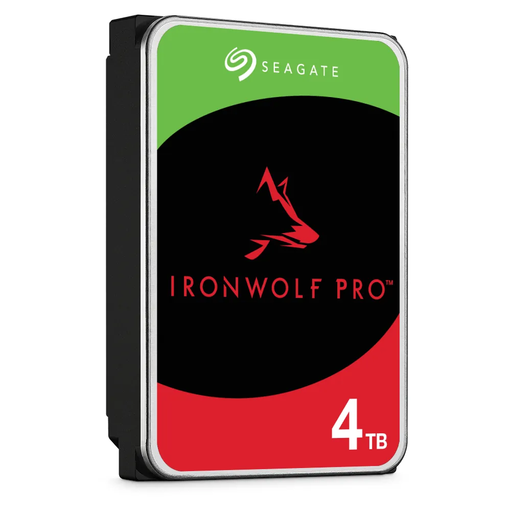 Seagate IronWolf Pro 4 TB 7200RPM 256MB SATA3 550TB/Y RV NAS