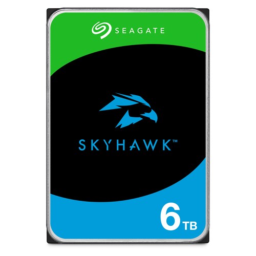 Seagate Skyhawk 6 TB 256 MB SATA3 180 TB/Y RV 7/24 (ST6000VX009)