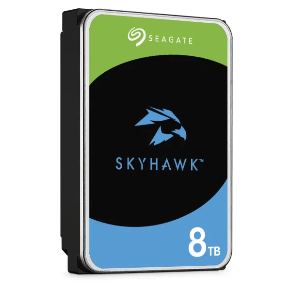 Seagate Skyhawk 8 TB 256MB SATA3 180TB/Y RV 7/24 (ST8000VX010)