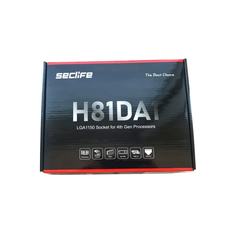 Seçlife H81 H81DA1 1150P DDR3 Ses GLAN HDMI/VGA SATA3 USB3.0 mATX