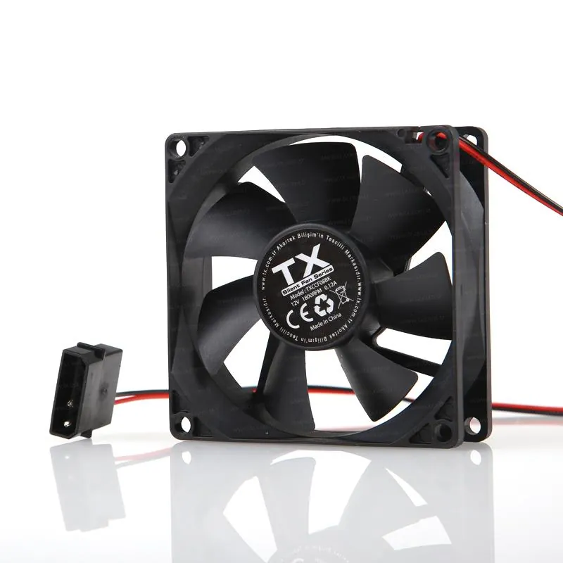 Siyah Kasa Fanı 80mm (TXCCF08BK)