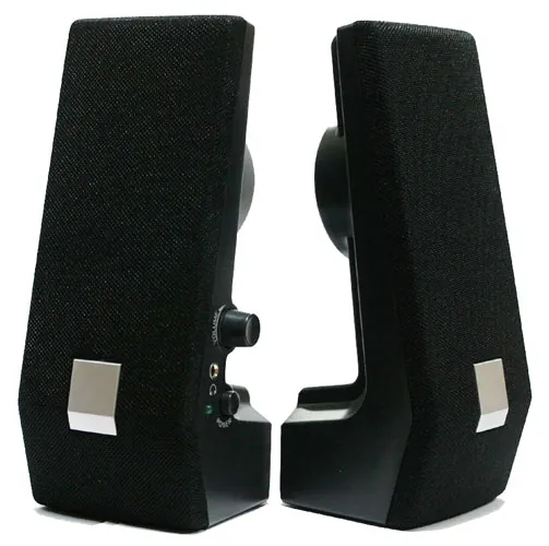 Snopy Sn-611 2.0 AC 220V Hoparlör Siyah/Gümüş