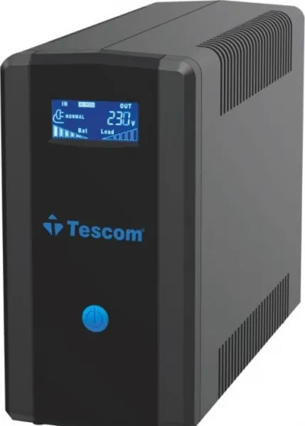 Tescom Leo 1500 VA 900W (2x9Ah) LCD Line Interactive