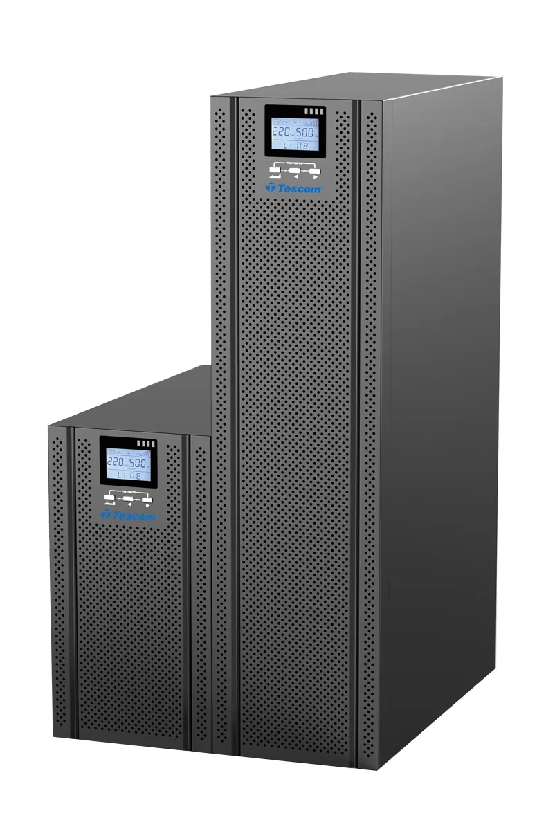 Tescom Teos+ 6 Kva (16x7Ah) 4-8 Dk 6000W LCD Online UPS