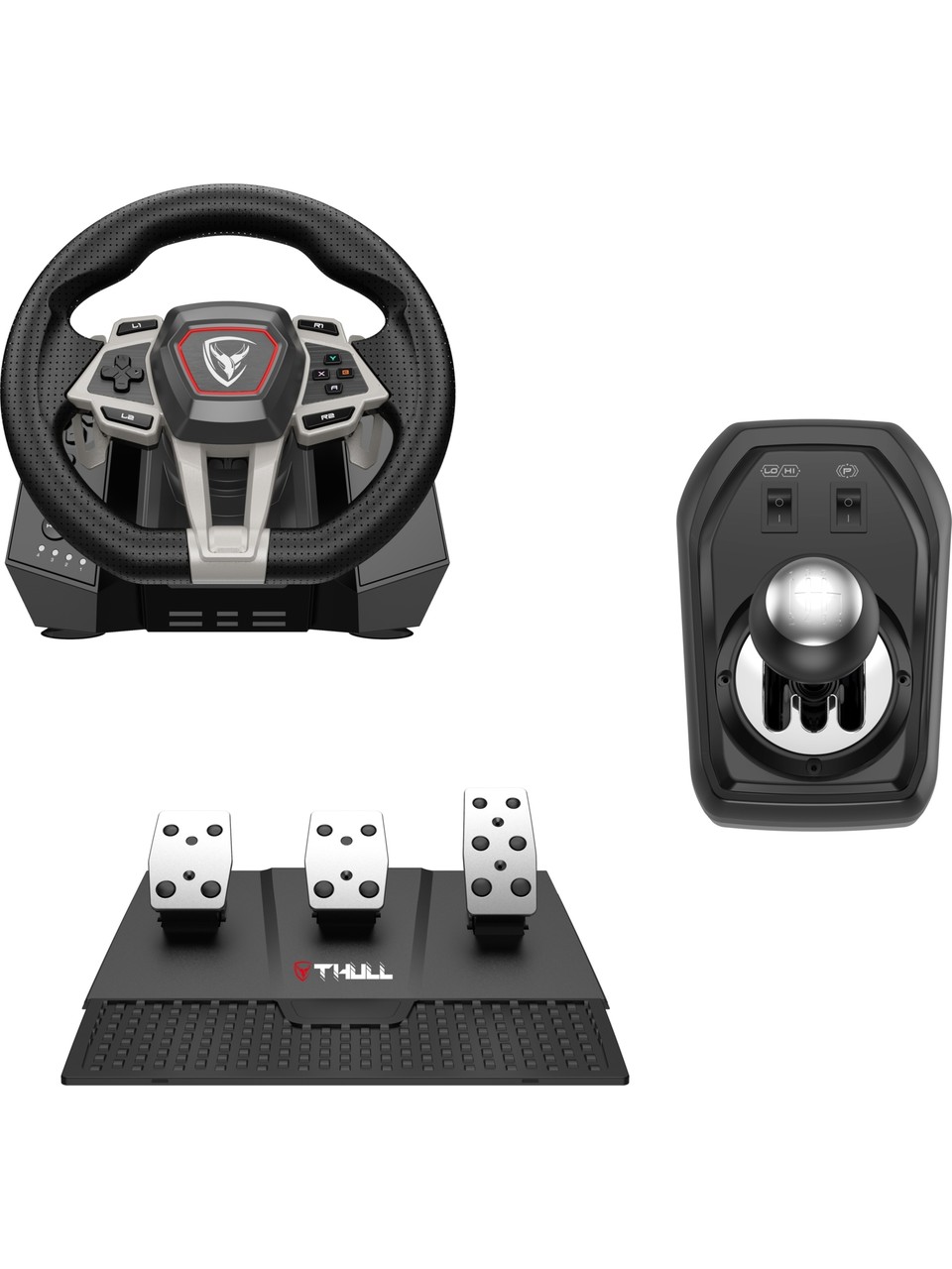Thull THL-GDP-01 Gaming Direksiyon Pedal ve Vites Seti