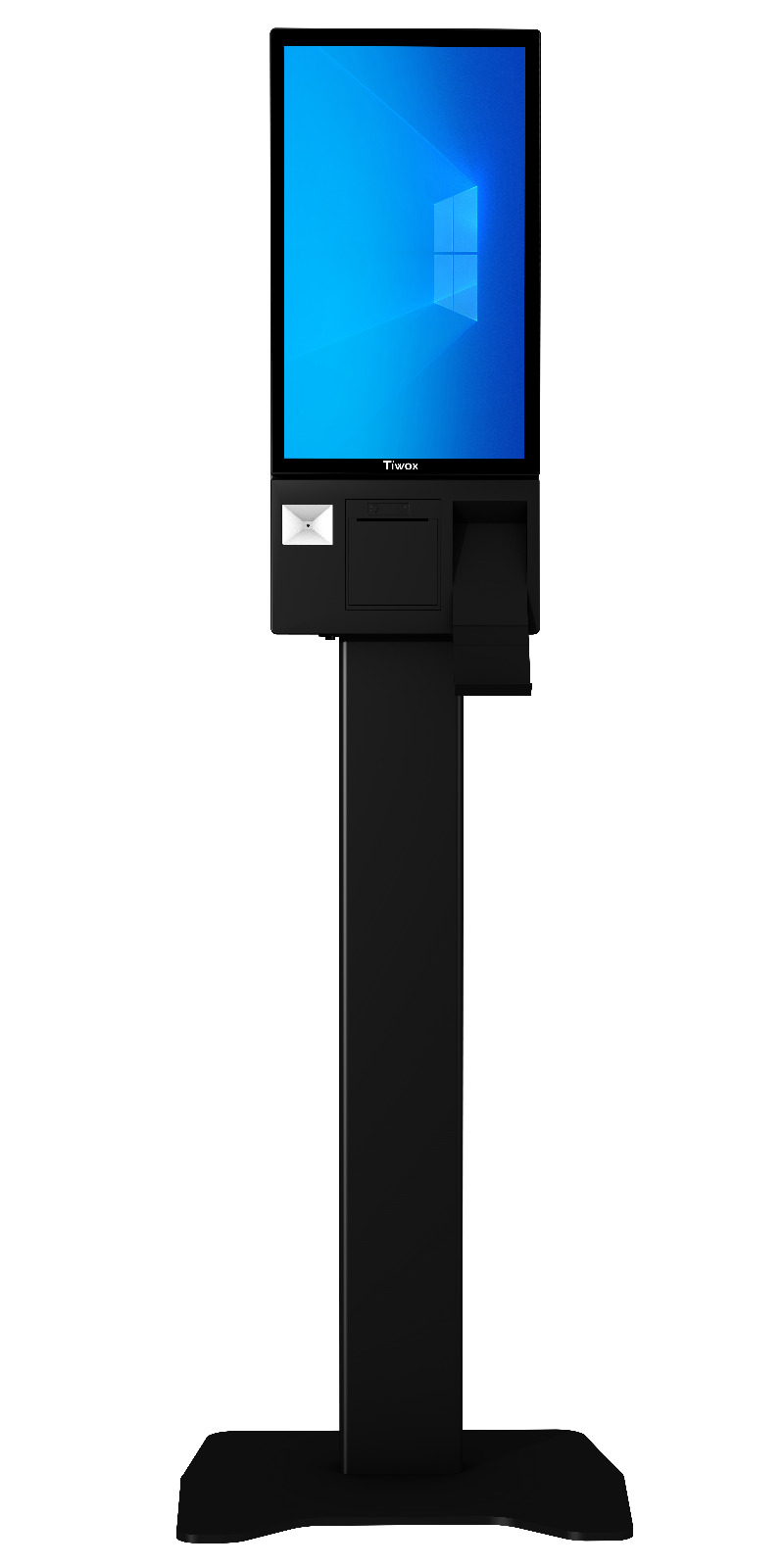 Tiwox K-2150B Kiosk I7 5. Gen 16GB 256GB SSD Wifi 80mm 21.5" Barkod Okuyucu Siyah