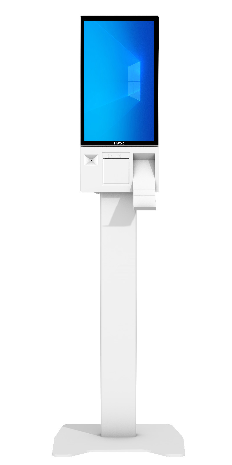 Tiwox K-2150W Kiosk I7 5. Gen 16GB 256GB SSD Wifi 80mm 21.5" Barkod Okuyucu Beyaz