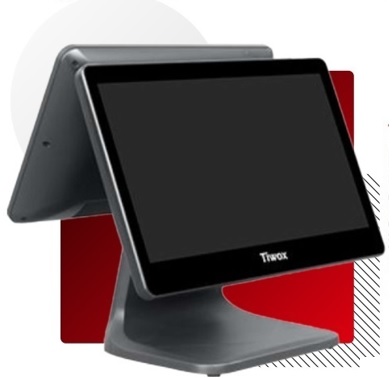 Tiwox TP-9500D i5 5. Nesil 8GB 128GB SSD 15.6" Dokunmatik POS PC +13.3" 2.Ekran