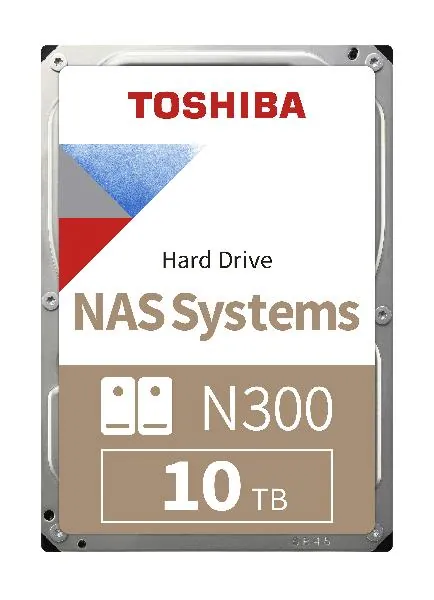 Toshiba N300 10 TB 7200RPM 512MB SATA3 180TB/Y NAS (MN10ADA10TS)
