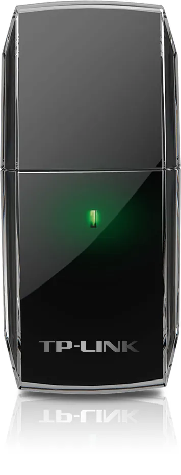 TP-Link Archer T2U 433Mbps 5GHz+150Mbps 2.4GHz Kablosuz Dualband USB Adaptör