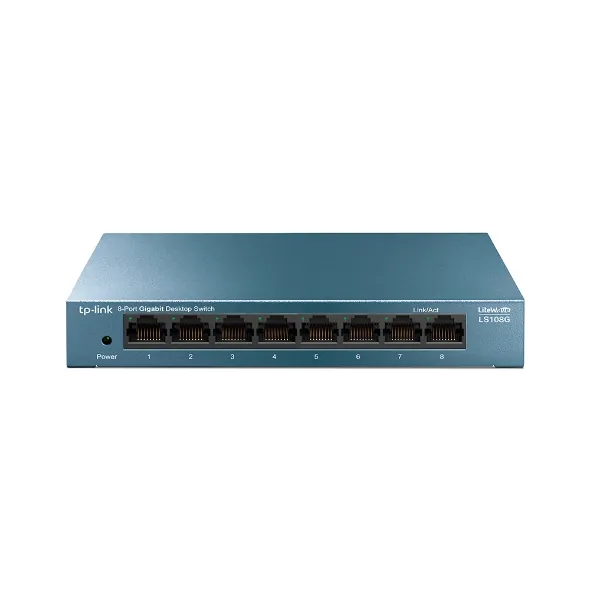 Tp-Link LS108G 8 Port 10/100/1000 Yönetilemez Metal Kasa Switch