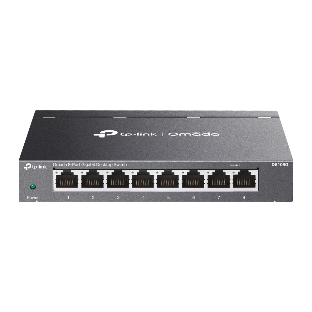 Tp-Link Omada DS108G 8 Port 10/100/1000 Yönetilemez Switch
