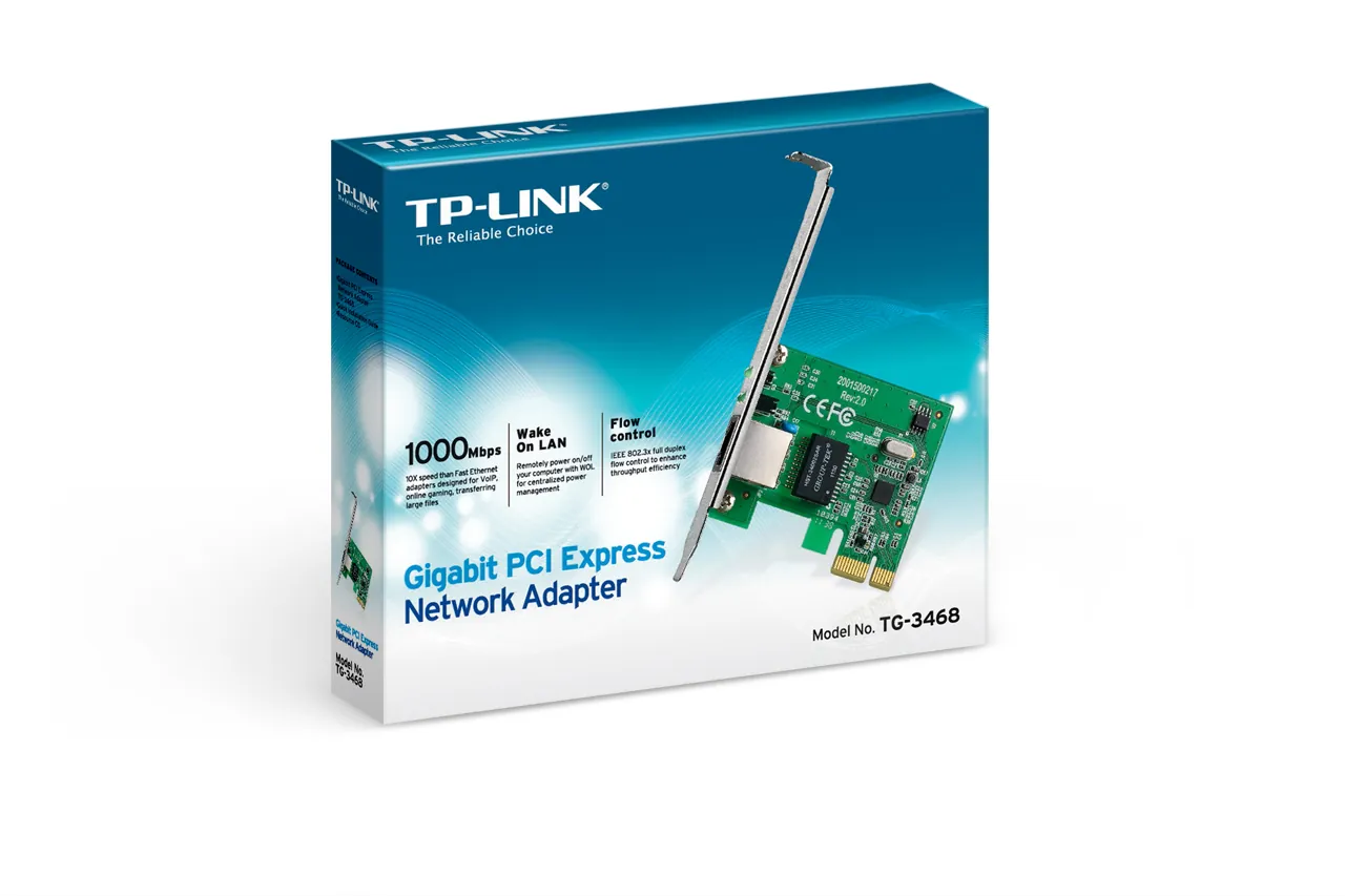 TP-Link TG-3468 Gigabit PCI Express Ethernet Kartı