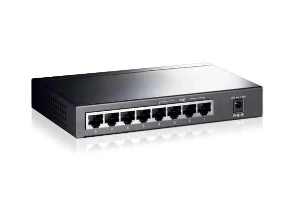 Tp-Link TL-SG1008P 8 Port 10/100/1000 64W 4xPoE Yönetilemez Switch