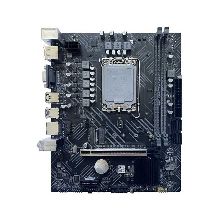 Turbox Pro H610M-E 1700P DDR4 Ses GLAN DP/HDMI/VGA SATA3 USB3.2 mATX