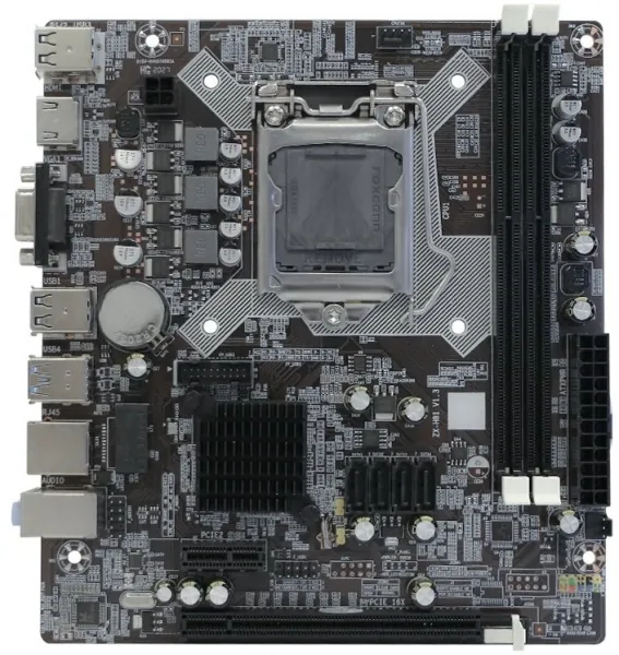 Turbox Workteam H81 1150p DDR3 Ses GLan HDMI/VGA SATA3 USB2.0 mATX