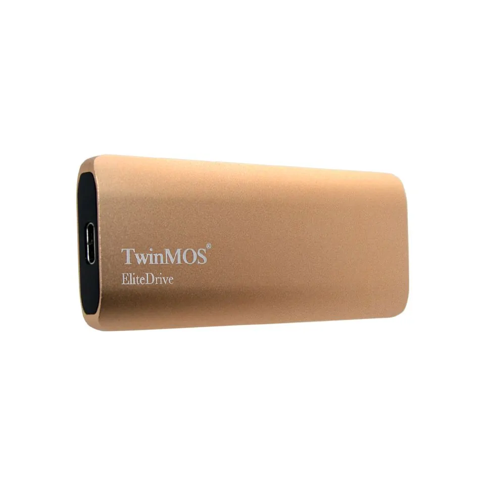 Twinmos 1 TB USB 3.2 Type-C Taşınabilir SSD Gold (PSSDGGBMED32-G)
