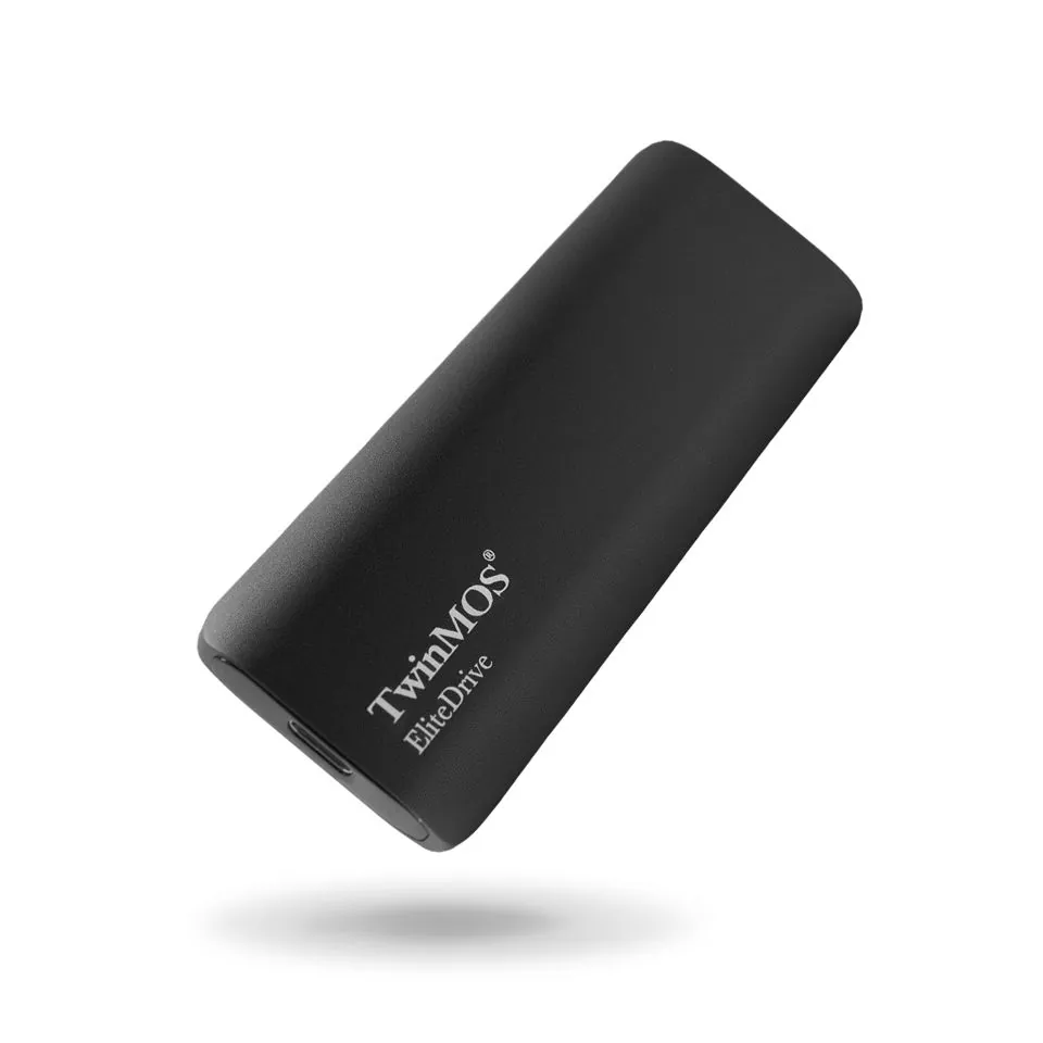 Twinmos 512 GB USB 3.2 Type-C Taşınabilir SSD Dark Grey (PSSDFGBMED32)