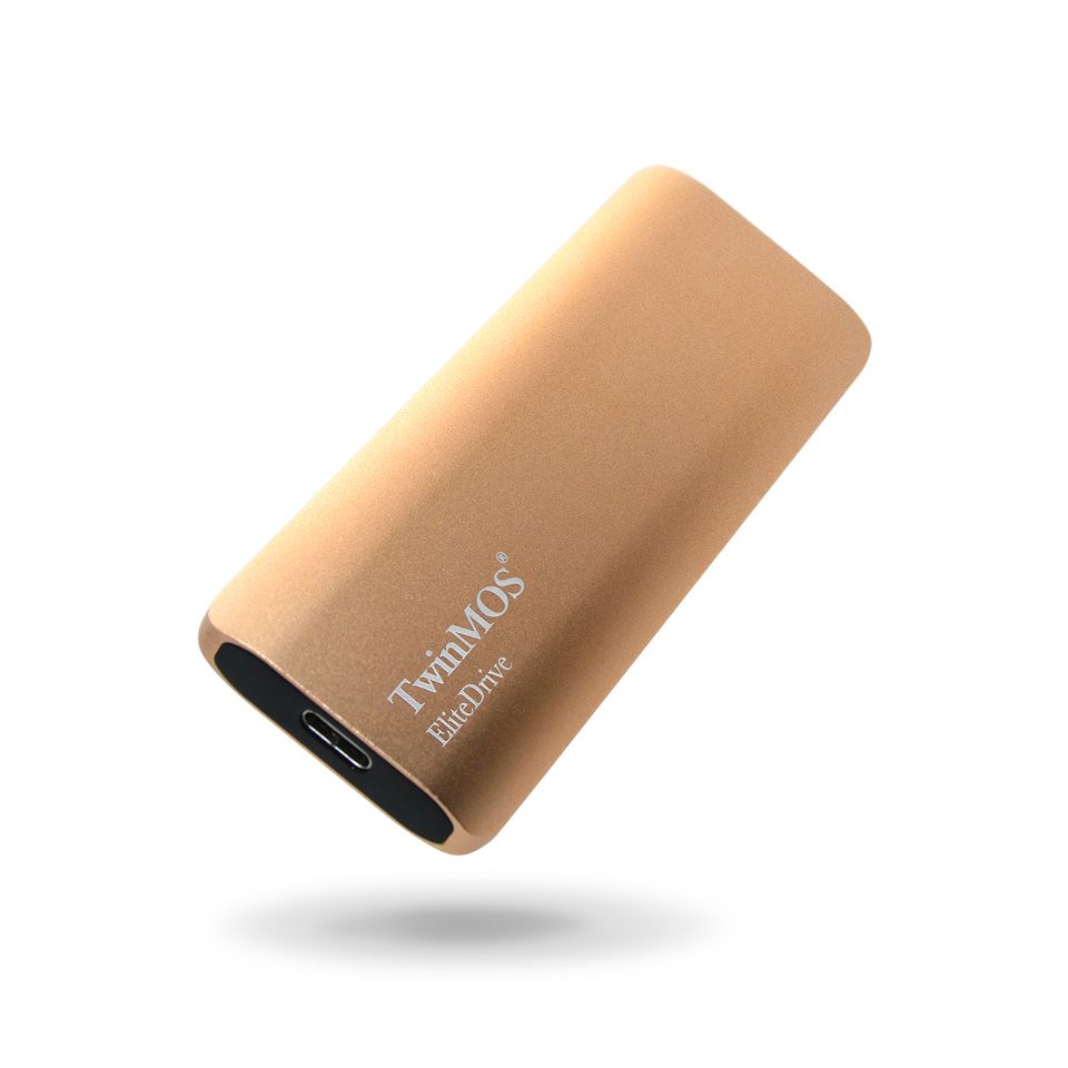 Twımos 512 GB USB3.2 Type-C Taşınabilir SSD Gold (PSSDFGBMED32-G)