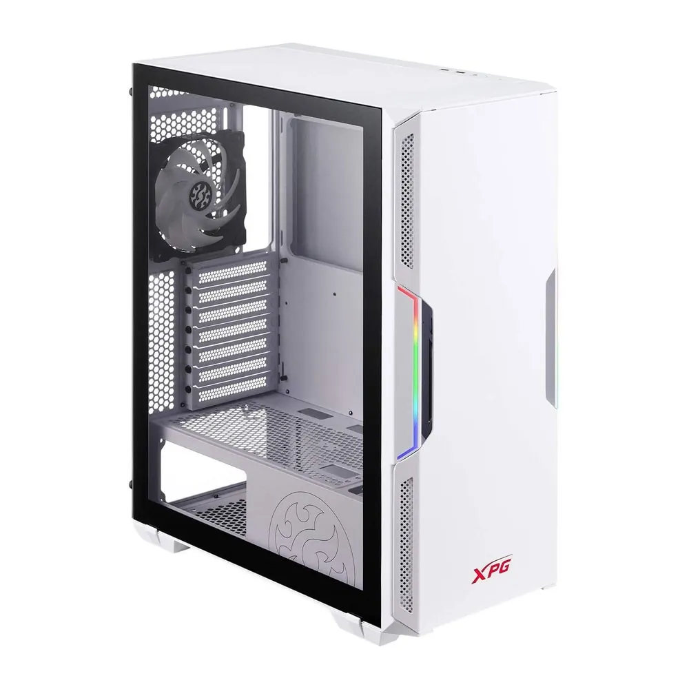 Xpg Starker USB3.0 2x12cm ARGB Fan Temperli Mid Tower Beyaz Kasa (Starker-WHCWW)