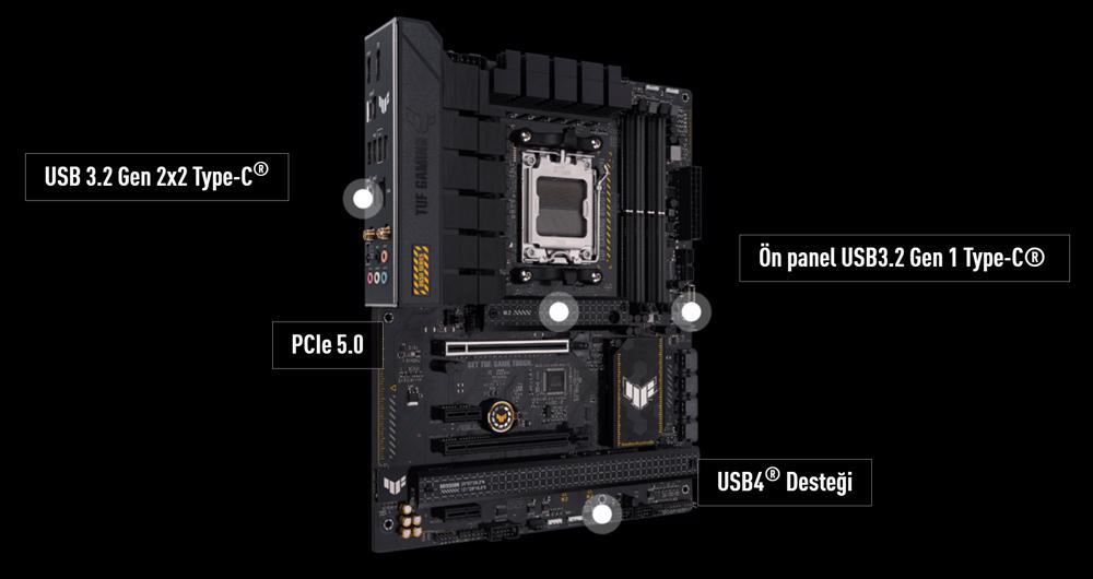 TUF GAMING B650-PLUS WIFI Gorsel 9