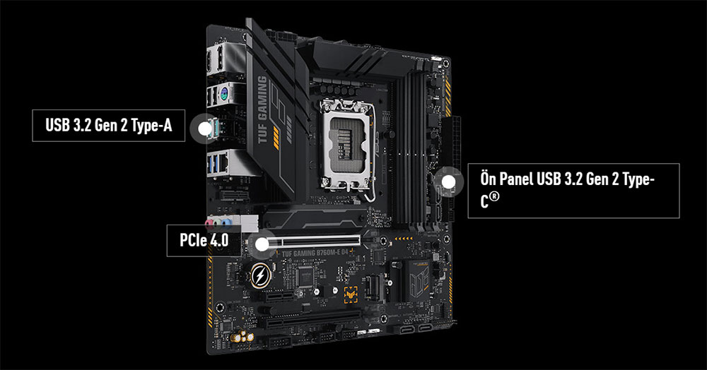 TUF GAMING B760M-E D4 TUF GAMING B760M-E D4